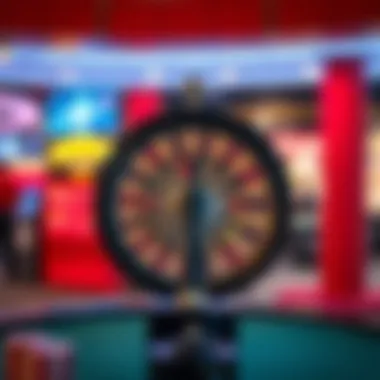 Illustration depicting psychological engagement with spinning wheel apps