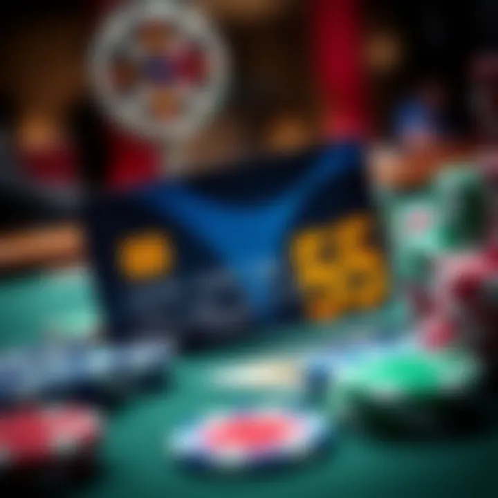 Prepaid cards used in online gambling