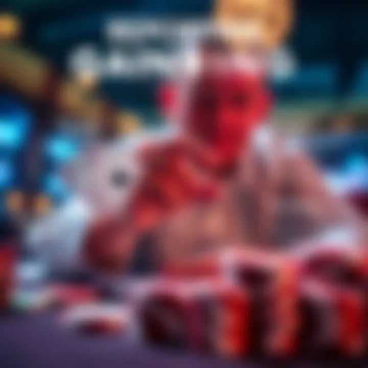 Infographic showcasing the reporting process for gambling winnings