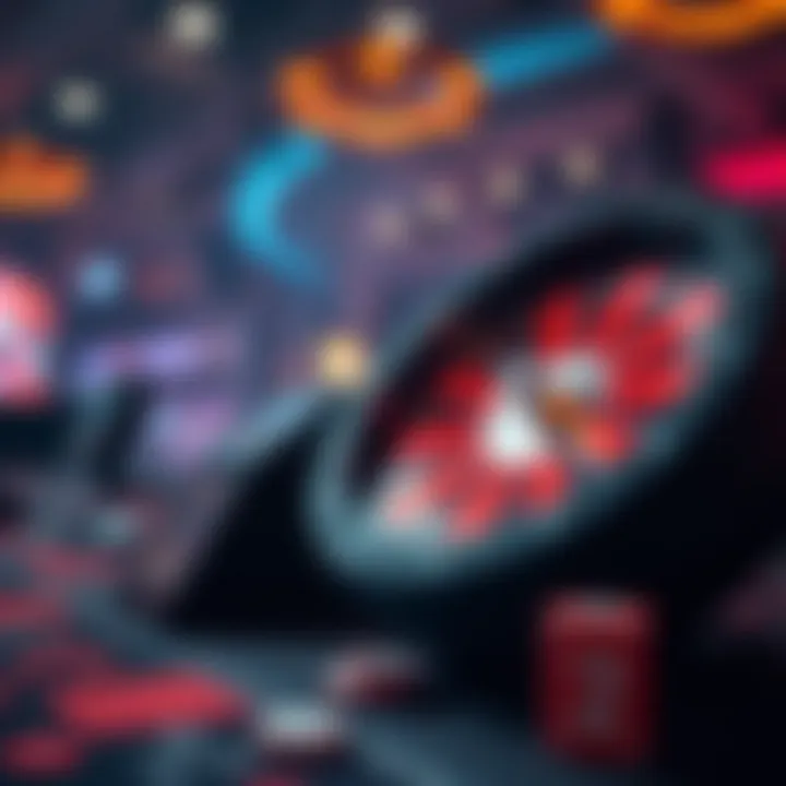 Visual representation of responsible gaming practices with technology