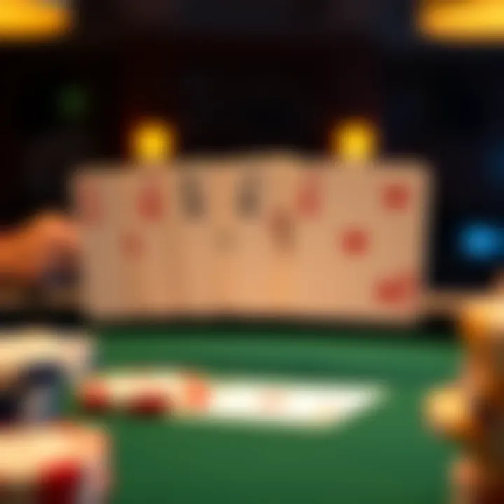 A detailed visual of Seven Card Stud Poker hand rankings