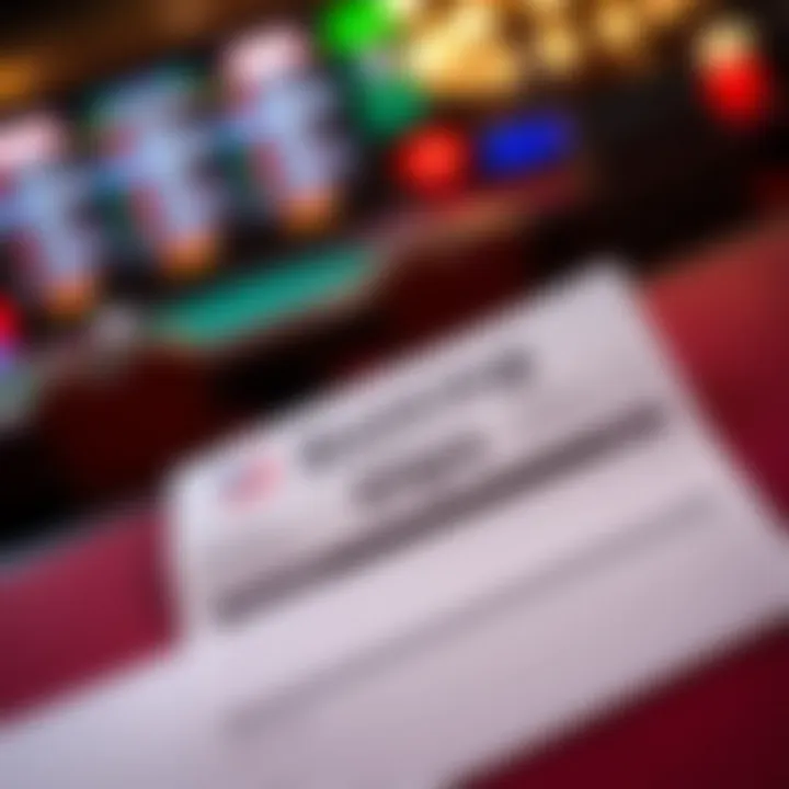 A close-up of a betting slip filled out by a user