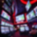 Interior view of Silverton Sportsbook showcasing betting screens