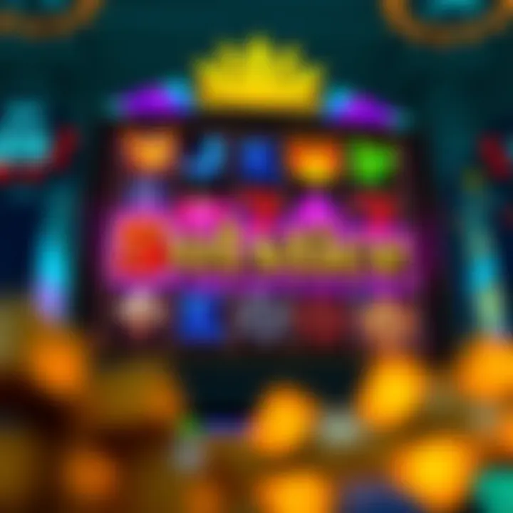 Vibrant depiction of the Solstice Celebration slot machine interface showcasing its colorful symbols.