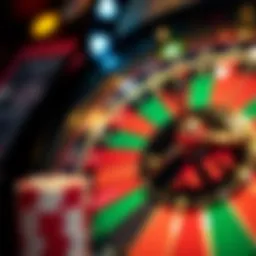 Detailed view of a spinning wheel app interface