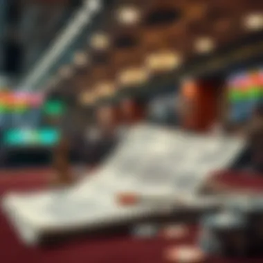 Historic legislation documents related to sports gambling