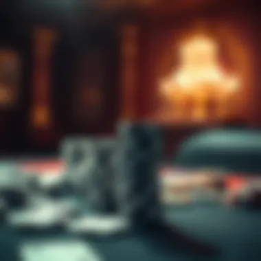 An abstract representation of risk and decision-making in gambling