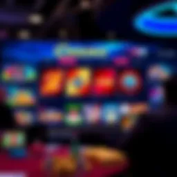 A modern online casino interface showcasing various games.