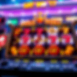 A captivating mega reel slot game interface showcasing vibrant graphics and dynamic reels.