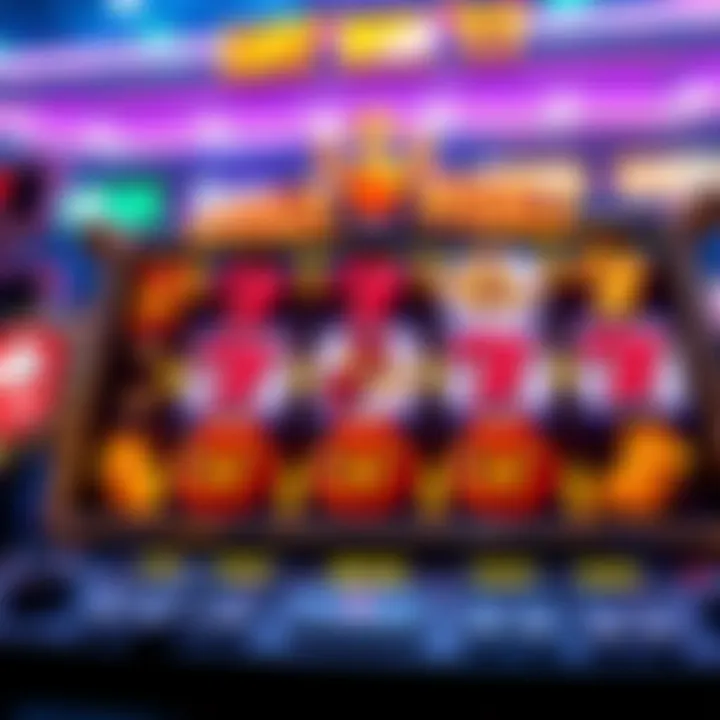 A captivating mega reel slot game interface showcasing vibrant graphics and dynamic reels.