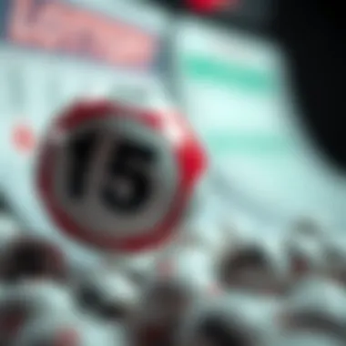 Illustration of lottery statistics and probabilities