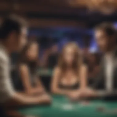 Live Entertainment at Turtle Creek Casino Entertainment stage in Turtle Creek Casino with a live performance