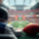 Visual representation of various NFL bet types