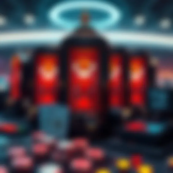 An abstract representation of the technology powering ng slots in modern gaming