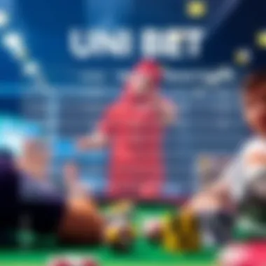 Comparison chart of Uni Bet and competing betting platforms