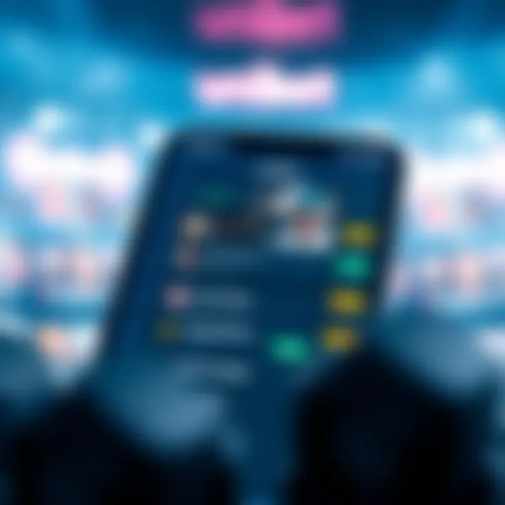 Uni Bet app interface showcasing various betting options