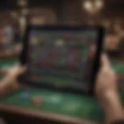 User-friendly interface of the Unibet Casino app on Android.