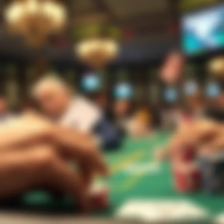 Digital poker evolution imagery