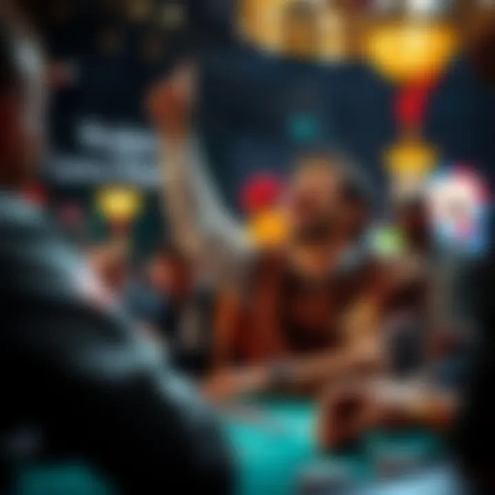 A historic moment at the World Series of Poker